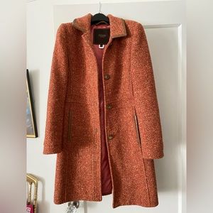 Coach 1941 Pink Herringbone Coat